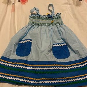Beautiful blue dress for baby